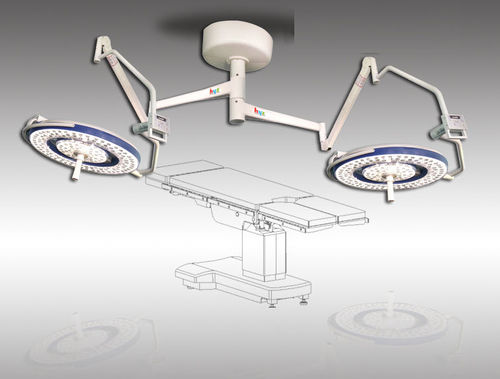 Foco cirúrgico de teto - HYZ760 series - HYZMED Medical - de LED / 2 braços / 96