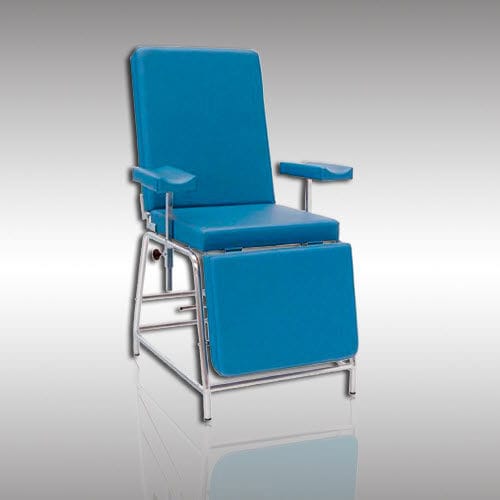 Poltrona manual para coleta de sangue - 5934 - HYZMED Medical - articulada em 3 seções / com apoio para pernas