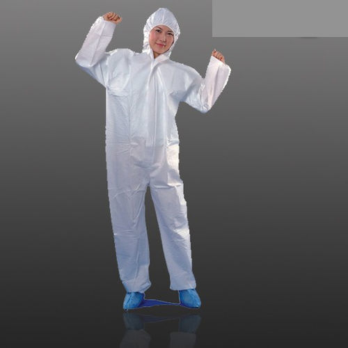 Macacão de proteção unissexo - WM126 - HYZMED Medical - em polipropileno / descartável / branco