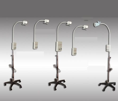 Foco clínico de emergência - D01 series - HYZMED Medical - de LED / móvel / de altura regulável