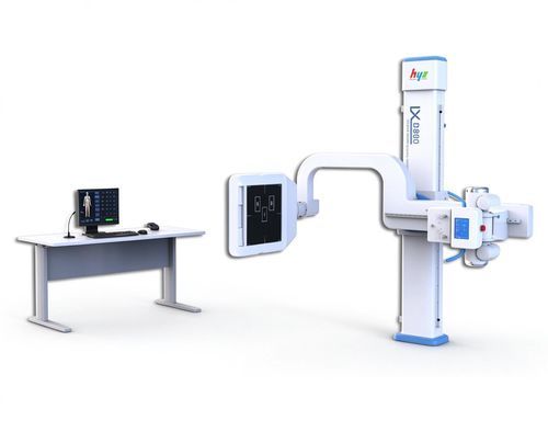 Sistema de radiografia digital - LX8500C - HYZMED Medical - para radiografia geral / com braço porta-tubo giratório