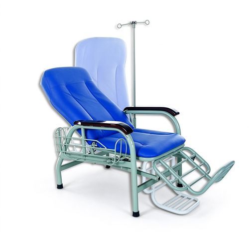 Poltrona para tratamentos clínicos manual - 5801 - HYZMED Medical - com apoio para pernas / com apoio para pés / articulada em 2 seções