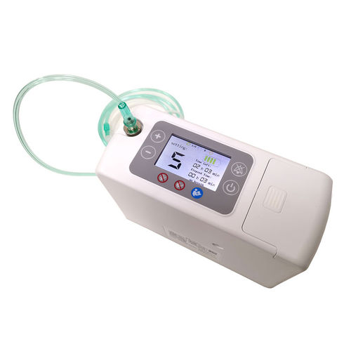 Concentrador de oxigênio para internação domiciliar - (POC) APOC-5 - Shenyang Aerti Tech - médico-hospitalar / portátil / de fluxo pulsado