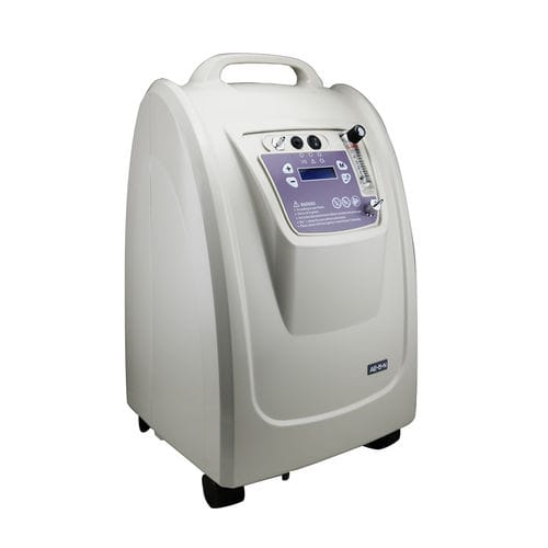 Concentrador de oxigênio para internação domiciliar - AE-5-N - Shenyang Aerti Tech - com rodízios / de PSA / de fluxo contínuo