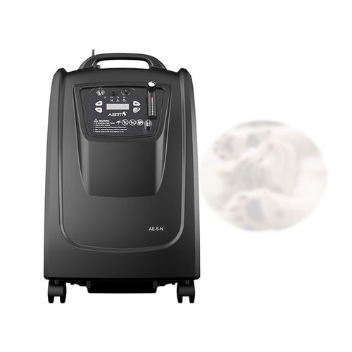 Concentrador de oxigênio médico-hospitalar - AE-10 - Shenyang Aerti Tech - veterinário / com rodízios / portátil