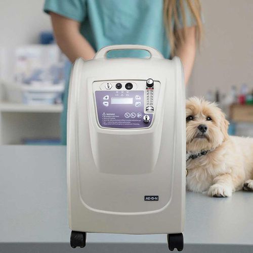 Gerador de oxigênio médico-hospitalar - AE-5-N - Shenyang Aerti Tech - veterinário / com rodízios / de PSA
