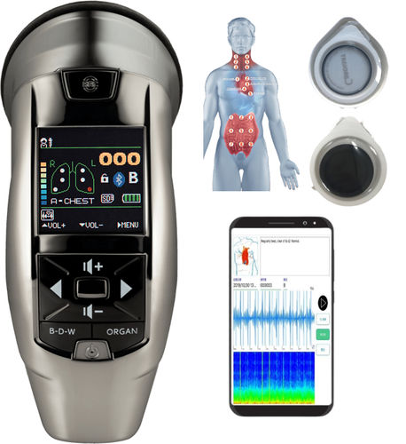 Estetoscópio de telemedicina - DS101 - Cardiart by Imediplus - para ensino / eletrônico / com conexão sem fio