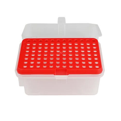Suporte de laboratório para ponteiras de pipetas - TipBox - Hektros - em poliestireno