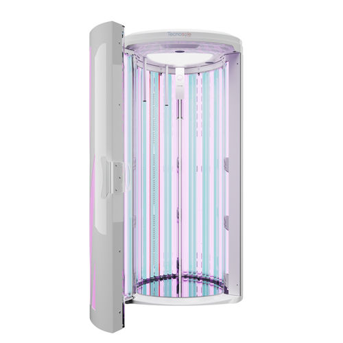 Cabine de bronzeamento UVA - XSUN APERTA - Tecnosole