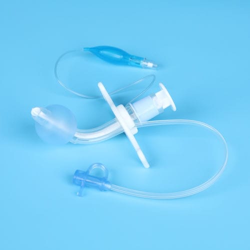 Cânula de traqueotomia - Haiyan Kangyuan Medical Instrument - curva / descartável