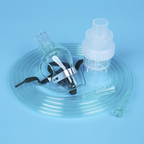 Máscara de anestesia em PVC - AK series - Haiyan Kangyuan Medical Instrument - transparente