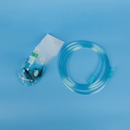 Máscara de oxigênio para respiração boca a boca - OM20 series - Haiyan Kangyuan Medical Instrument - em PVC / transparente / regulável