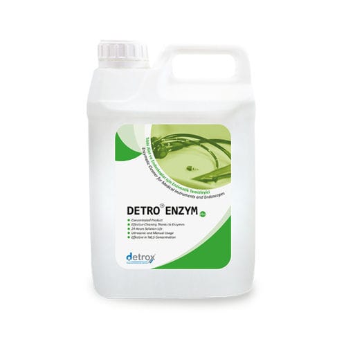 Detergente concentrado - Detro Plus - Detro Healthcare - líquido / 5.000 ml / com enzimas