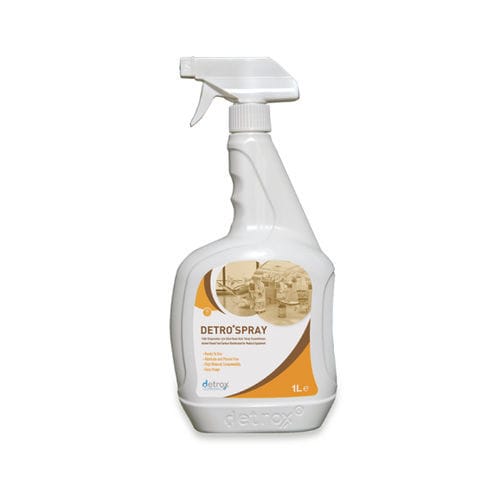 Desinfetante para dispositivos médicos - Detro Spray - Detro Healthcare - para pisos e outras superfícies / líquido / 1.000 ml