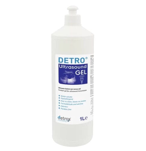 Gel para ultrassom transparente - Detro  - Detro Healthcare