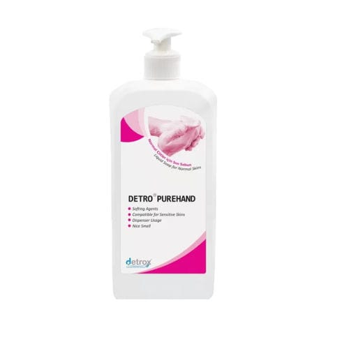 Álcool em gel 1 000 ml - Detro Purehand (VET) - Detro Healthcare