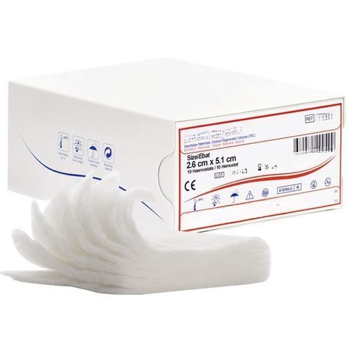 Agente hemostático em pads - Delta A Healthcare - para cirurgia de ORL / para tratamento cirúrgico de feridas / para cirurgia cardiovascular