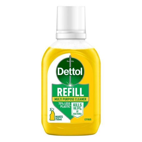 Detergente líquido - Citrus - Dettol - 50 ml / à base de cloreto de benzalcônio / para pisos