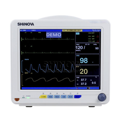 Monitor multiparamétrico compacto - Moni 6DV - Shinova Medical Co., Ltd - de ECG / RESP / TEMP