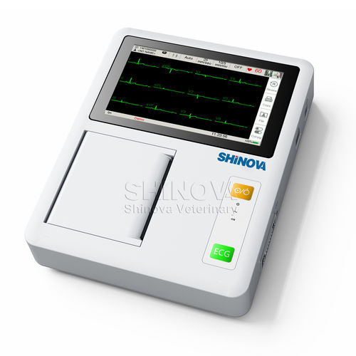 Sistema de ECG veterinário de 3 canais - ECG-T3V - Shinova Medical Co., Ltd - 1 canal / USB / portátil