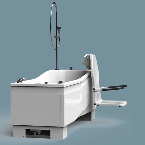Banheira terapêutica elétrica - Compact DC II - Astor Bannerman - de altura regulável / com assento