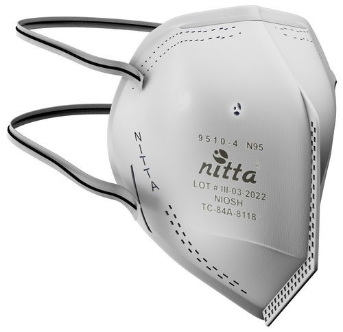 Respirador N95 - 9510-1 - NITTA S A - em tecido / sem válvula / semifacial