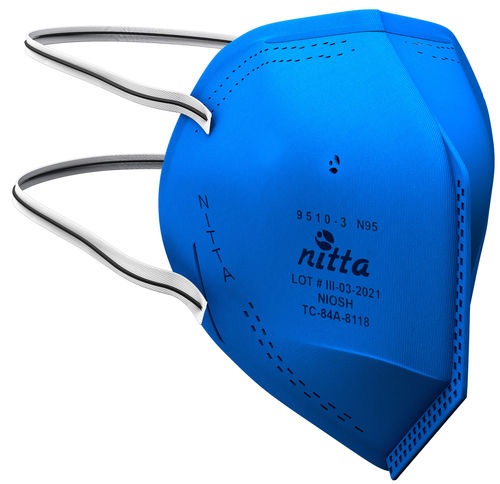 Respirador N95 - 9510-3 - NITTA S A - em tecido / sem válvula / semifacial