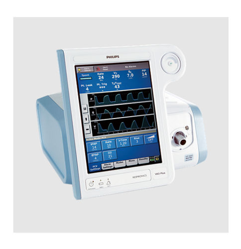 Ventilador clínico - V60 Plus - Philips - eletrônico / de transporte / CPAP