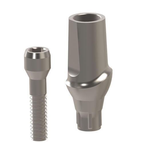 Pilar para implante em titânio - 22.476.30.000 - Heliocos GmbH - interno / reto / cimentado