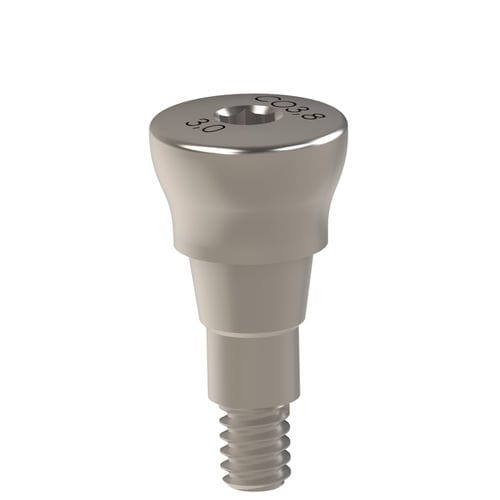 Tampa de cicatrização em titânio - 22.774.33.030 - Heliocos GmbH - para pilares de implantes