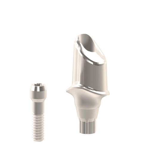 Pilar para implante em titânio - Individuell_AT-EV_3,6 - Heliocos GmbH - interno / reto / angular