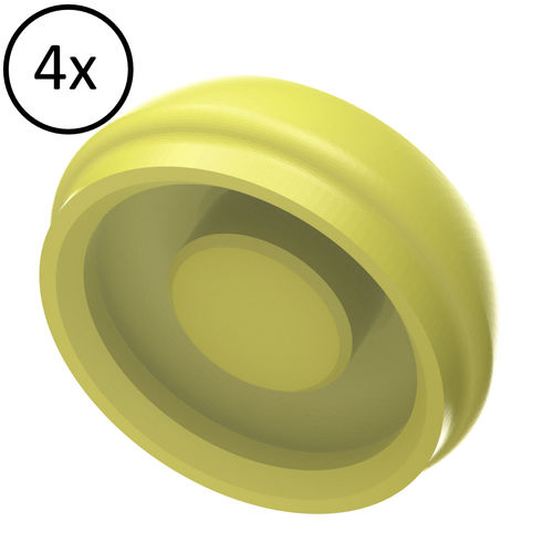 Pilar para implante em material plástico - 140CPPG-HE - Heliocos GmbH - interno / reto / Locator®