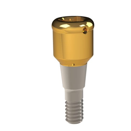 Pilar para implante em titânio - 26.244.37.010 - Heliocos GmbH - interno / reto / Locator®