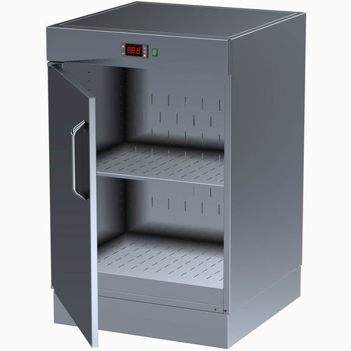 Armário aquecedor - H10-501 - Hess Medizintechnik - para lavanderia / para hospital / com prateleiras