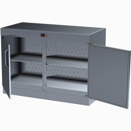 Armário aquecedor - H10-502 - Hess Medizintechnik - para lavanderia / para hospital / com prateleiras