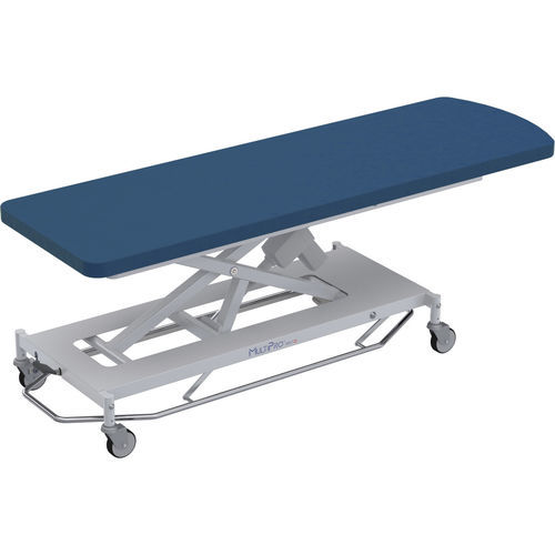 Mesa de exame elétrica - MultiPro® next Praktitrans 1 - Hess Medizintechnik - com altura regulável / com rodízios / não articulada
