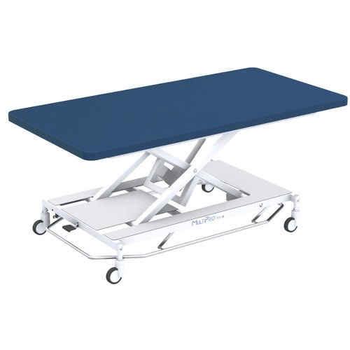 Mesa de Bobath elétrica - MultiPro® next - Hess Medizintechnik - com rodízios / com encosto regulável / não articulada