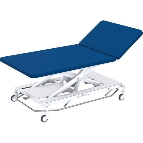 Mesa de Bobath elétrica - MultiPro® next - Hess Medizintechnik - com rodízios / com encosto regulável / articulada em 2 seções