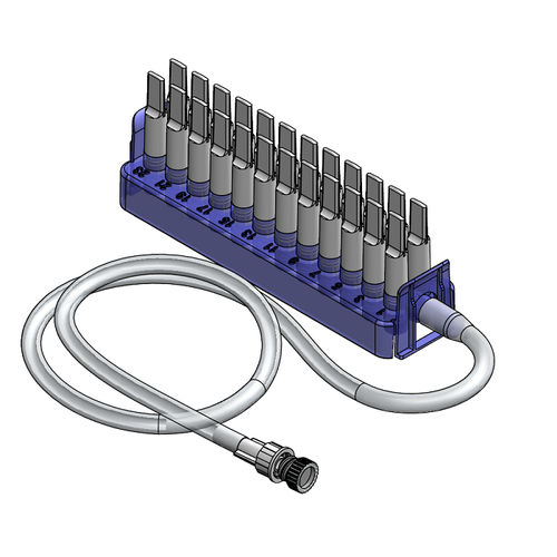 Manifold para infusões múltiplas de 24 vias - KS-124 TPN - Kapsam - para farmácia