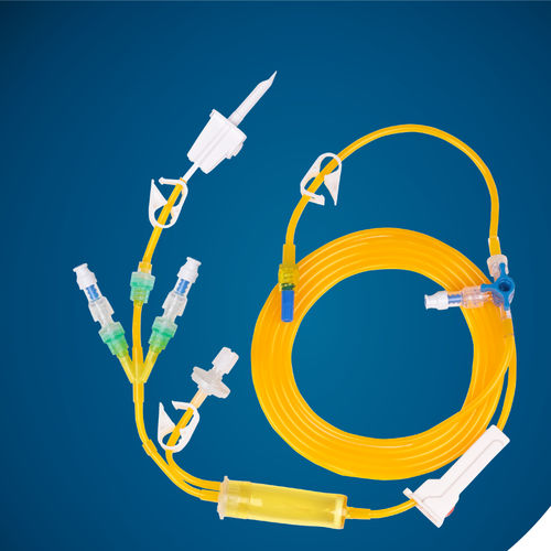 Kit de infusão para quimioterapia - KS-IV204 - Kapsam - com câmara de gotejamento / com torneira / com conector em Y
