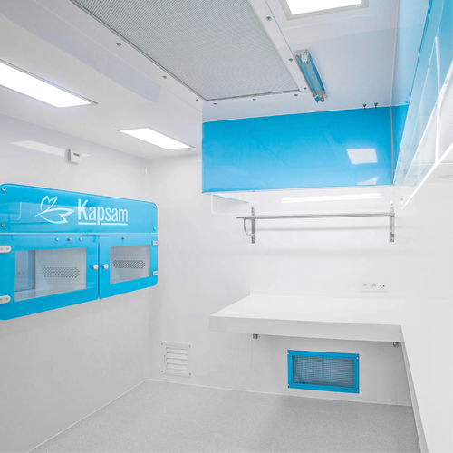 Sala limpa para o setor médico - Kapsam - para laboratórios farmacêuticos / modular / ISO classe 7