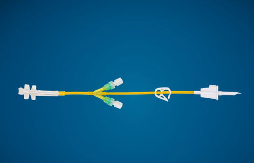 Kit de infusão para quimioterapia - KS-IV203A-PF - Kapsam - com conector em Y / com proteção contra a luz / com válvula hemostática