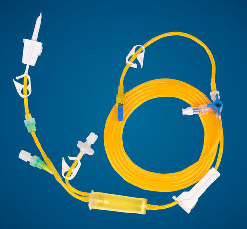 Kit de infusão para quimioterapia - KS-IV105 - Kapsam - com câmara de gotejamento / com torneira / com conector em Y