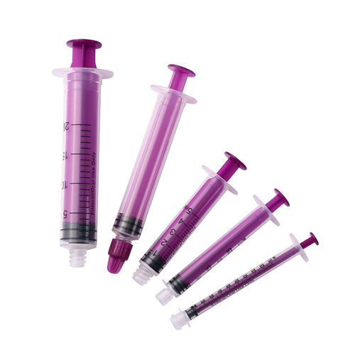 Seringa de nutrição enteral - ETS01 - Nanchang Kindly Meditech - oral / de água / 1 ml