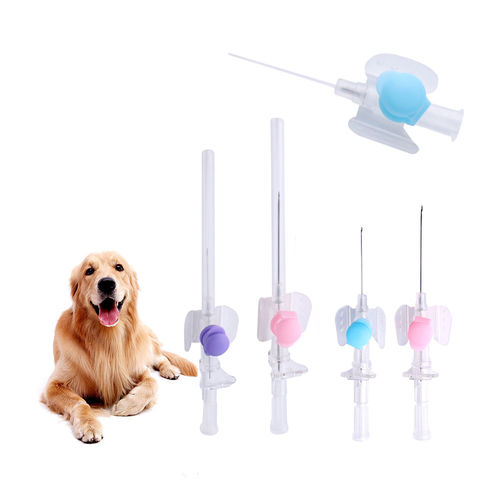 Agulha para injeção intravenosa - VTN01 - Nanchang Kindly Meditech - veterinária / com aletas / 18G