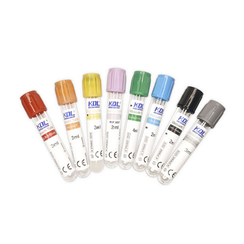 Tubo de coleta para laboratório - VT-01 - Nanchang Kindly Meditech - cilíndrico / de sangue / em vidro