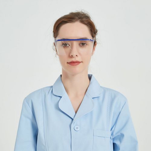 Protetor facial para adultos - Zhejiang Haichuang Medical Device - médico-hospitalar / antiembaçante / descartável
