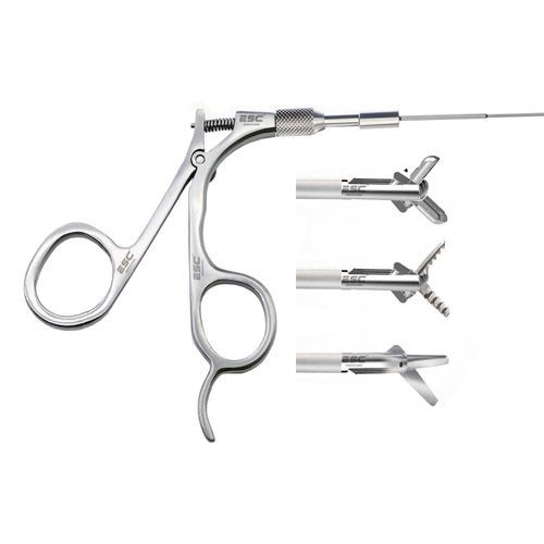 Pinça para ginecologia - ESC Medicams - para histeroscopia / para urologia / de preensão