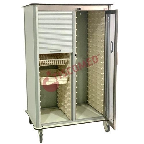 Armário modular - TDRU 3000 - Tiscomed - para medicamentos / com porta de abrir / com portas de correr