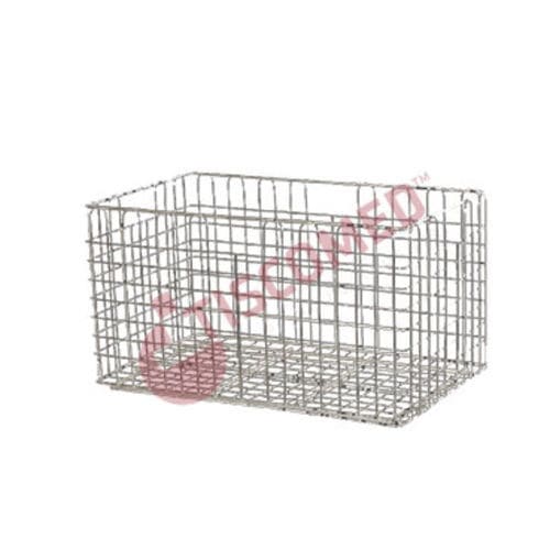 Cesto para transporte de amostras - TBSS 3838 - Tiscomed - de armazenamento / para carrinho / em aço inoxidável